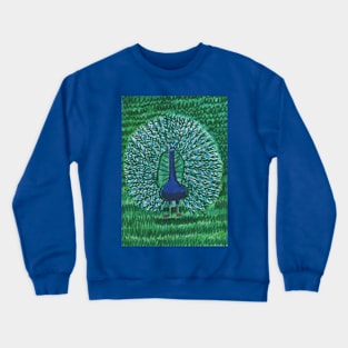 Gorgeous Peacock Crewneck Sweatshirt